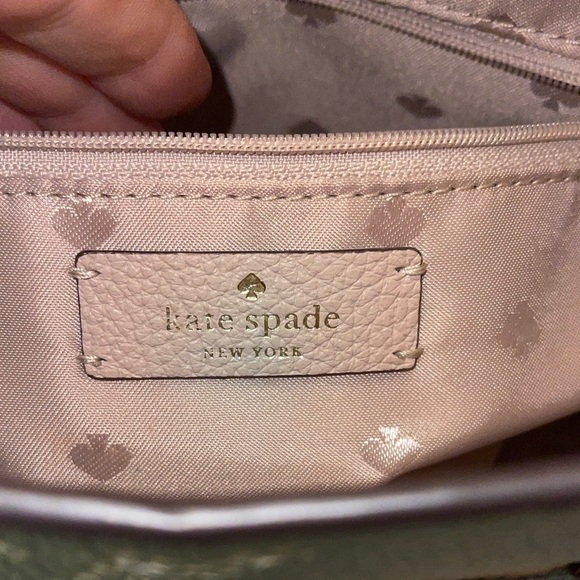 Kate Spade Taupe and Cream Leather Backpack main image 9